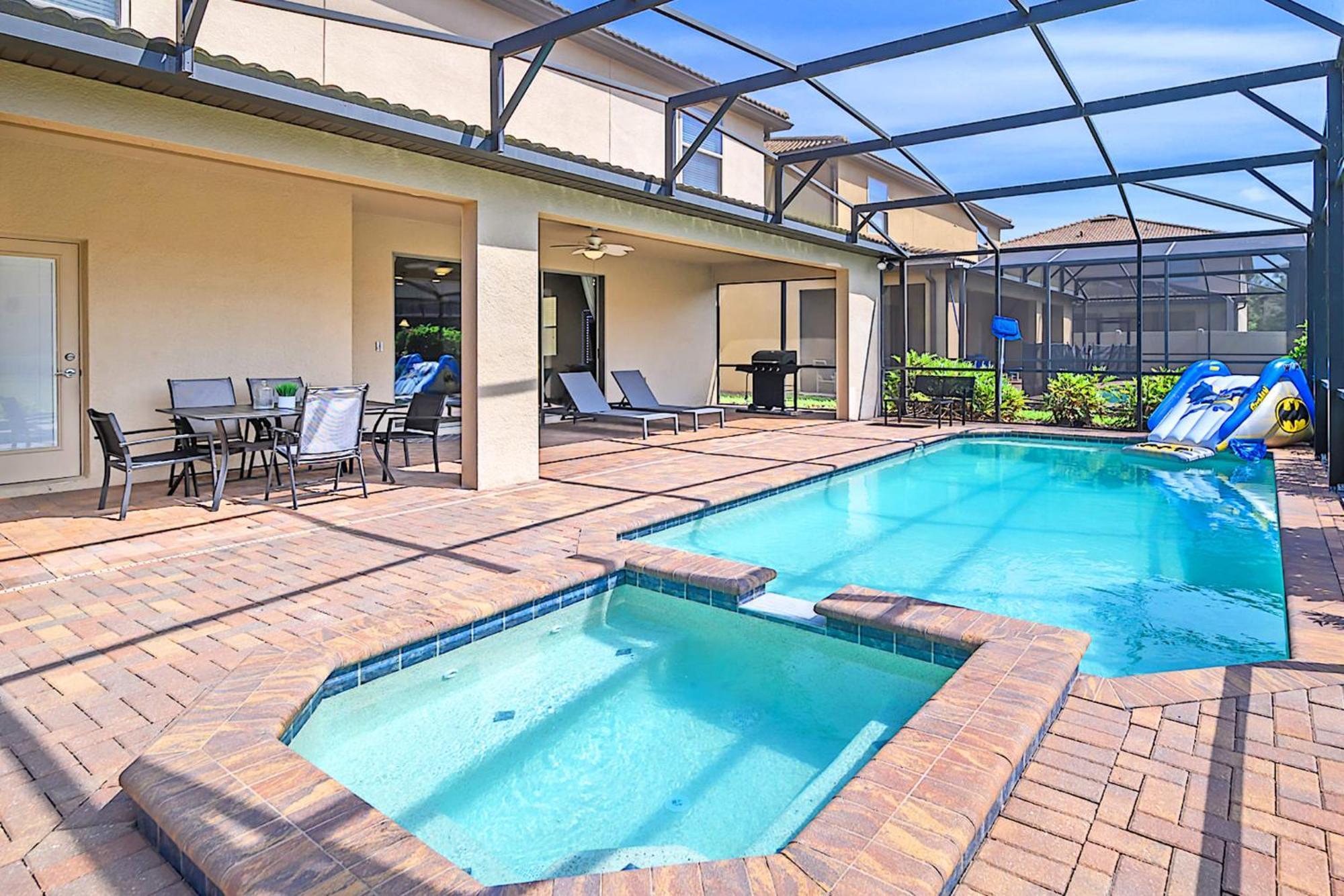 8Br Resort Home W Pool Hot Tub And Theatre Loft キシミー エクステリア 写真